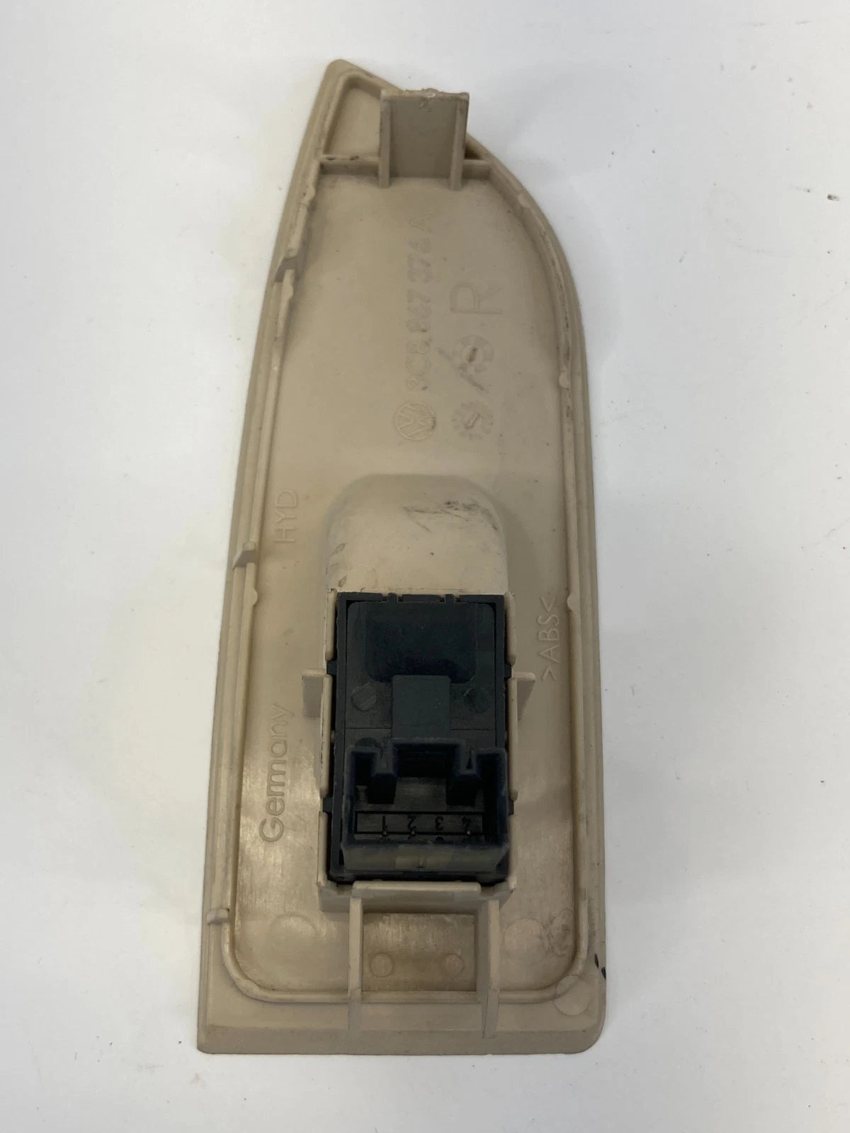 2009-2017 VOLKSWAGEN CC REAR RIGHT SIDE DOOR WINDOW SWITCH W/ BEZEL 3C8867376A