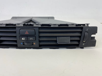 2006 BMW 330xi Dash Center Duct AC Air Vent Grille w/ Hazard Switch 64229130458