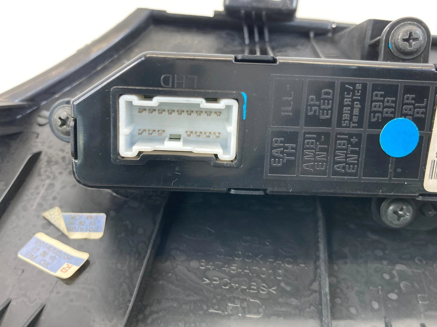 2014 2015 2016 Kia Forte Dash Clock Digital w/ Bezel Panel Trim 94510-A7100 OEM