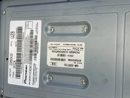 2010-2017 GMC TERRAIN RADIO AUDIO SOUND SYSTEM AMPLIFIER 20880430 OEM