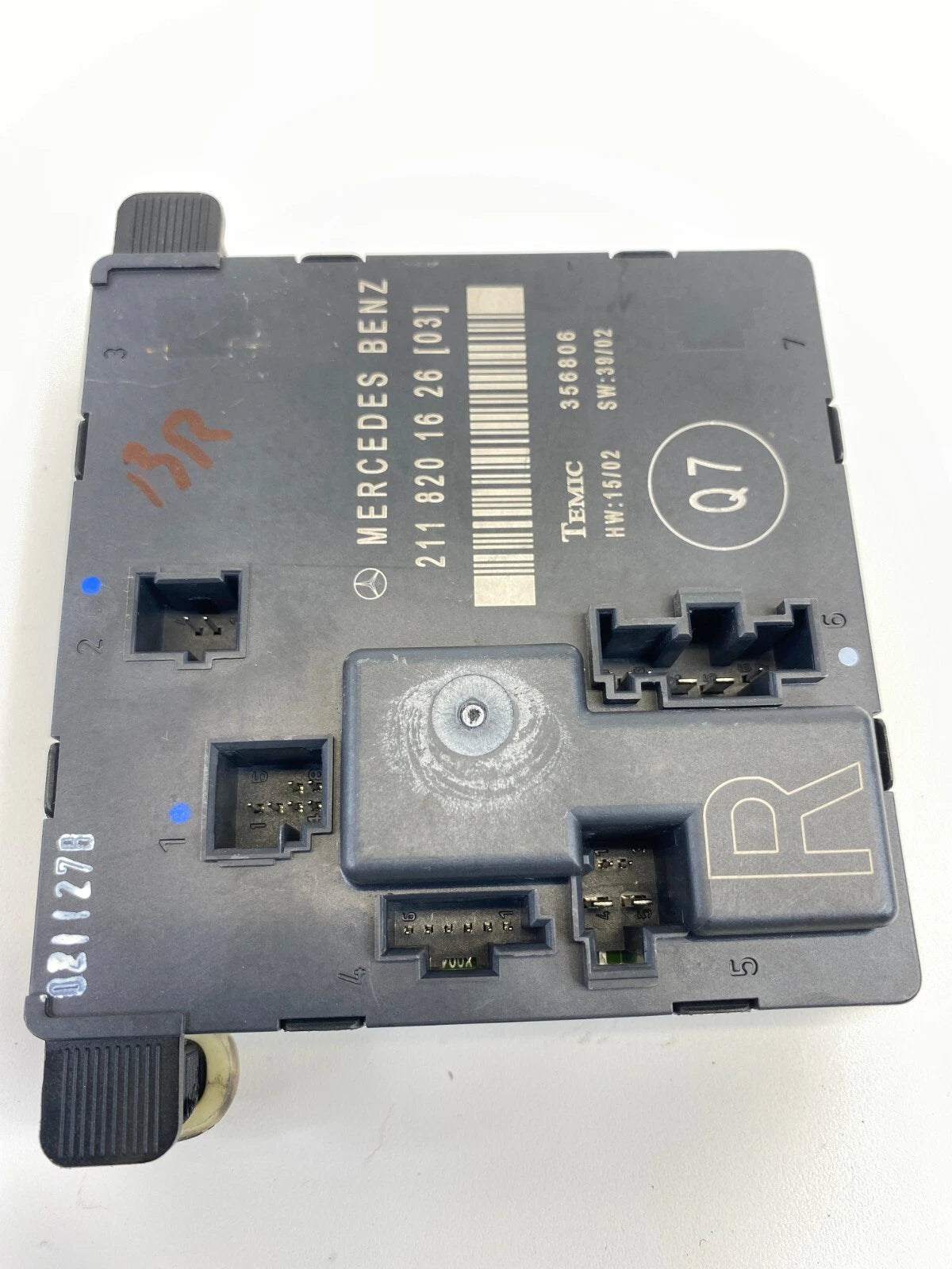 2003-2006 MERCEDES-BENZ E500 REAR RIGHT BACK SIDE DOOR CONTROL MODULE 2118201626