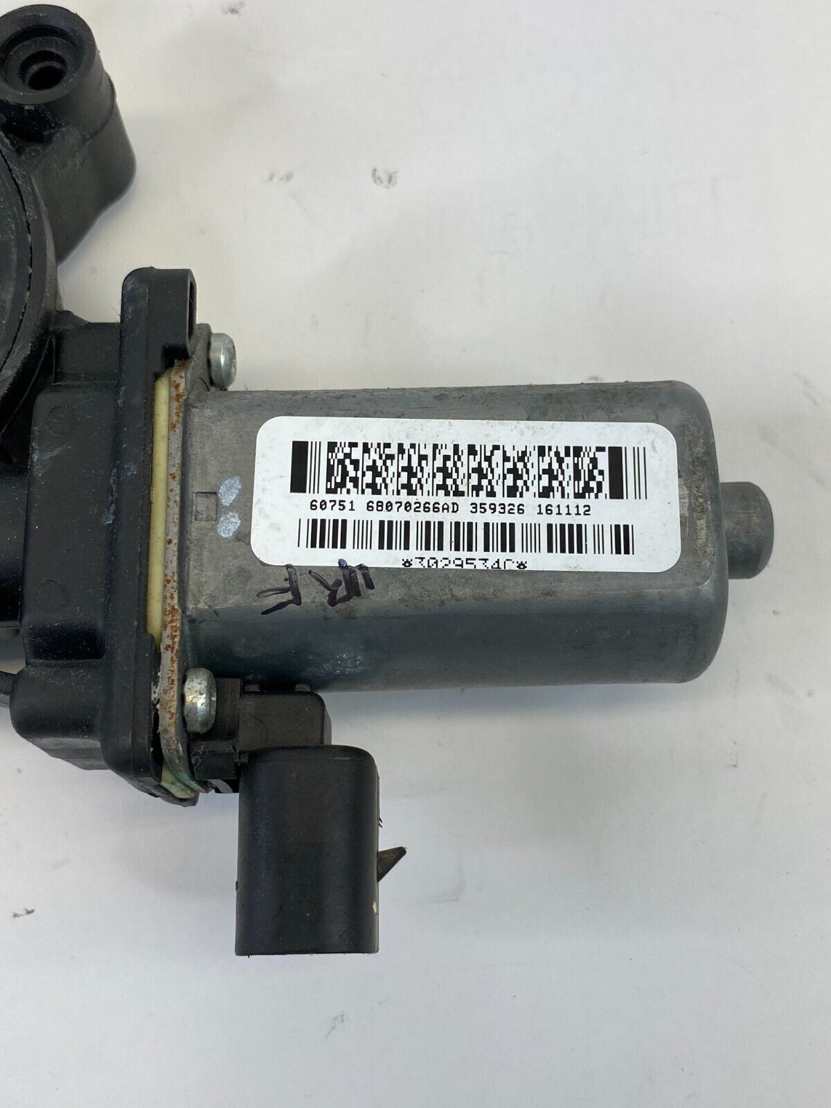 2012-2019 Fiat 500 Front Right Passenger Side Door Power Window Motor 68070266AD