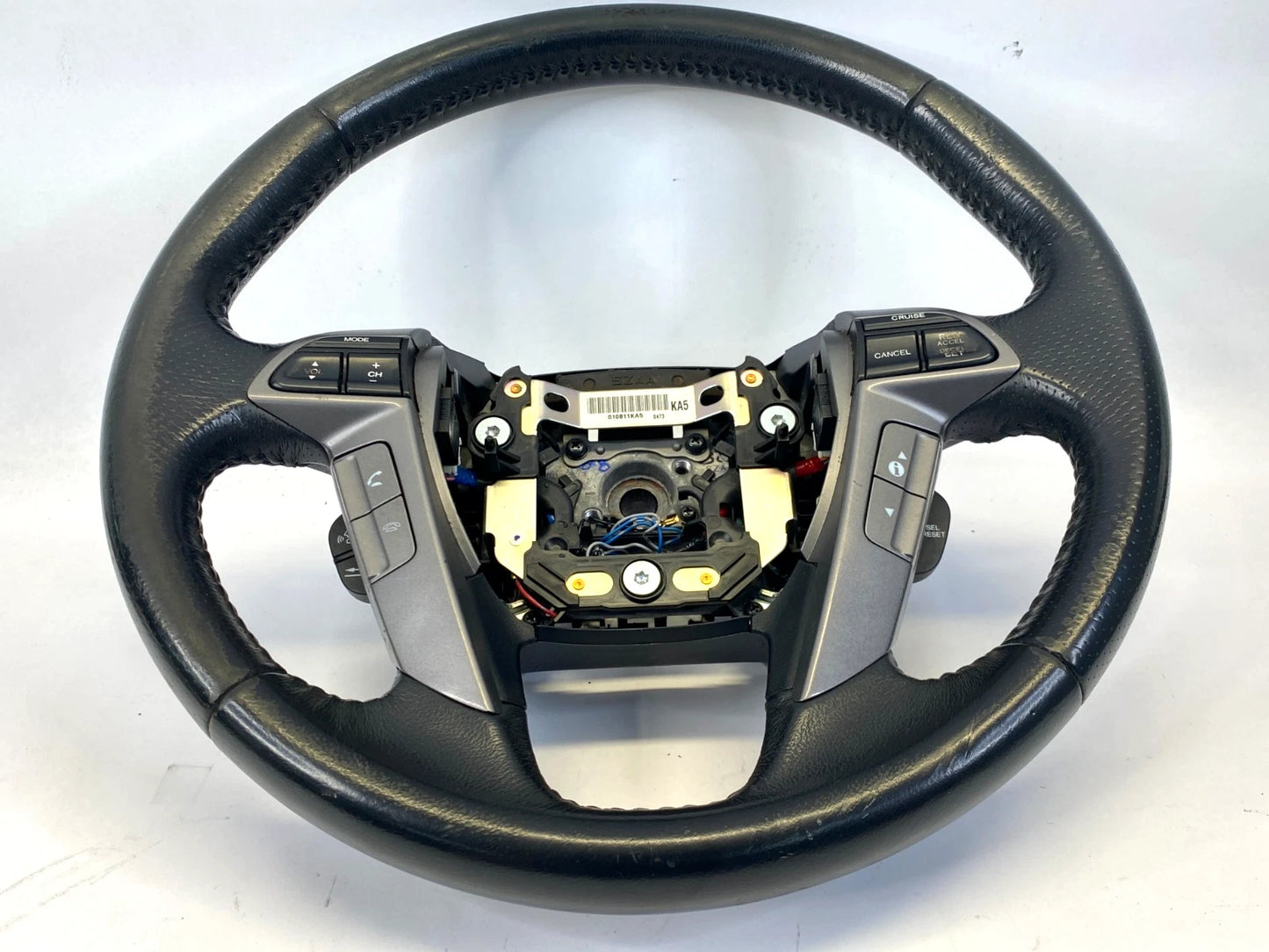 2011-2017 HONDA ODYSSEY STEERING WHEEL W/ CRUISE & AUDIO CONTROL SWITCH ASSY OEM
