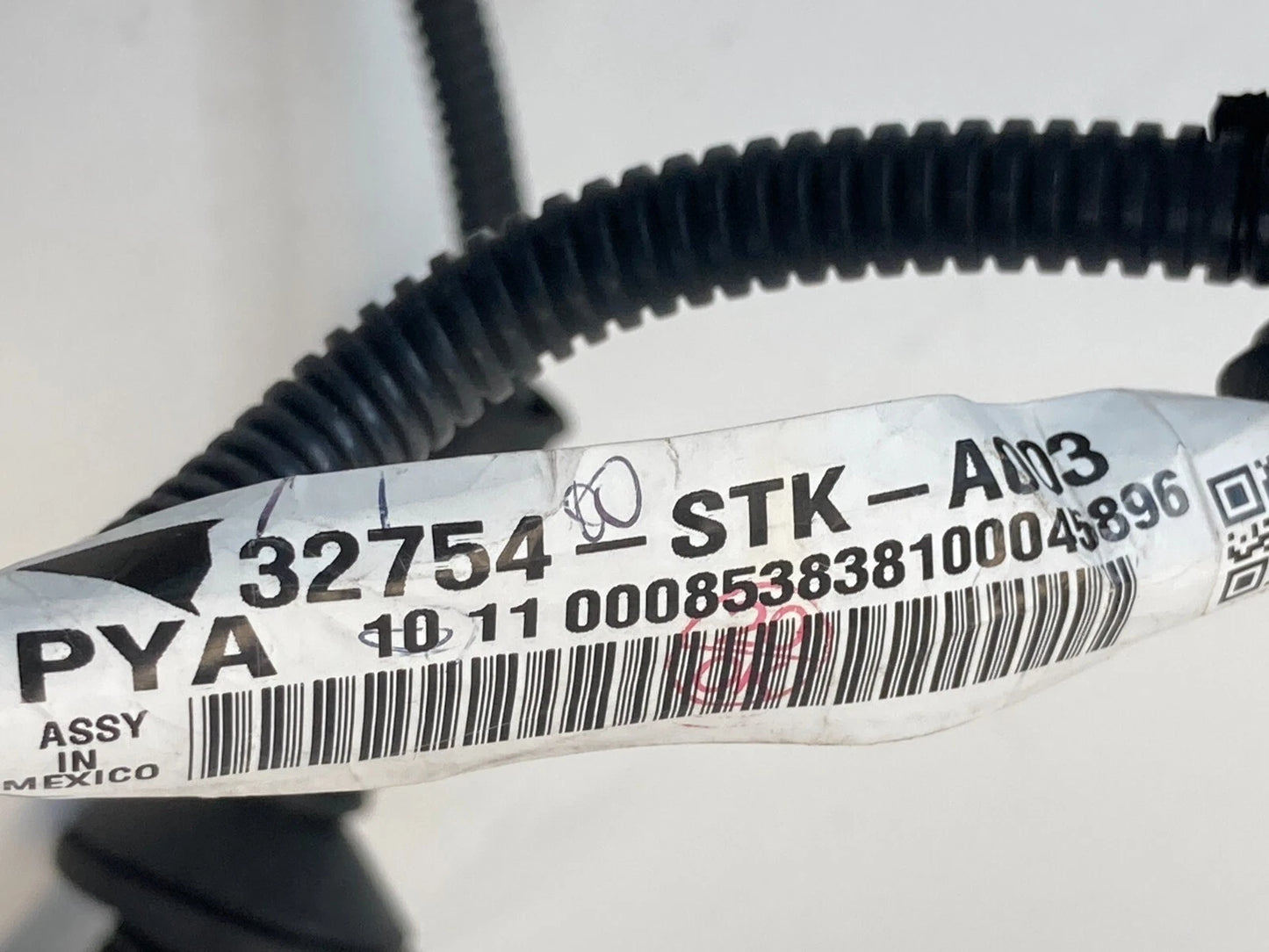 2007-2012 ACURA RDX REAR LEFT SIDE DOOR WIRING HARNESS WIRE CABLE 32754-STK-A003
