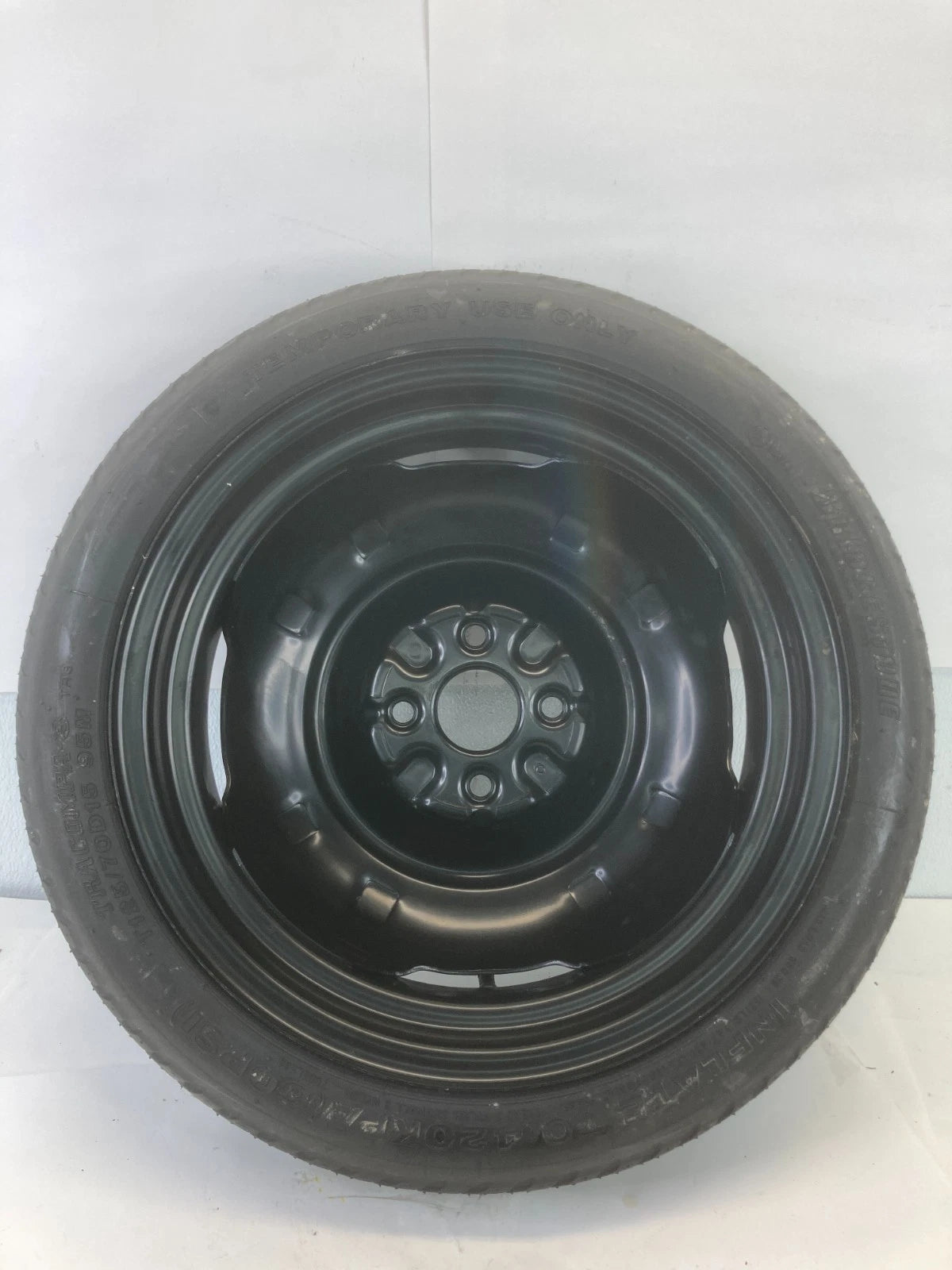 06-11 TOYOTA YARIS EMERGENCY SPARE TIRE COMPACT DONUT WHEEL T125/70D15 95M OEM
