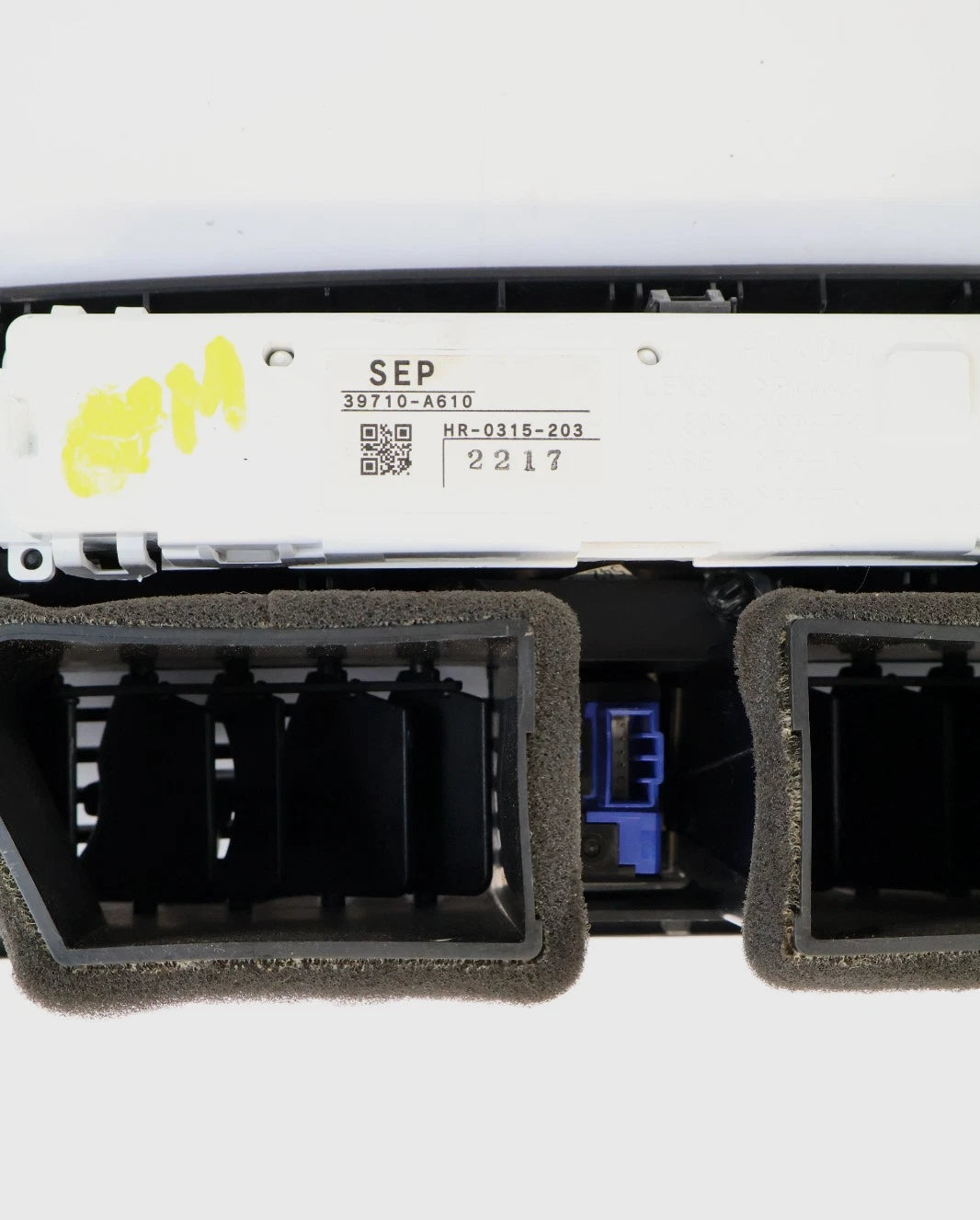 07-08 ACURA TL TYPE-S CENTER DASH AC VENT BEZEL CLOCK INFO DISPLAY 39710-SEP-A61