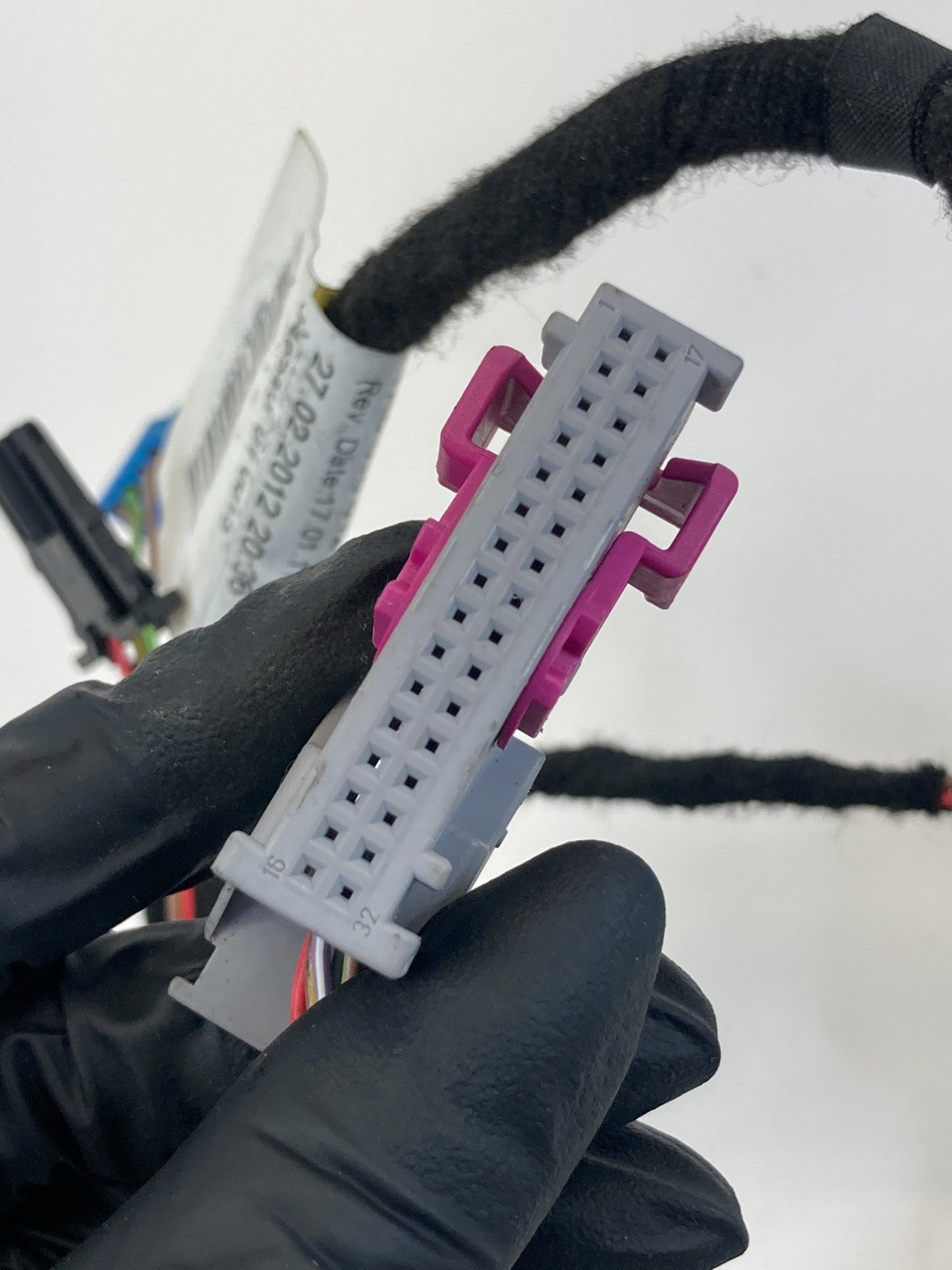 12-15 VW Volkswagen Passat Front Right Side Door Harness Wire Wiring 561971121