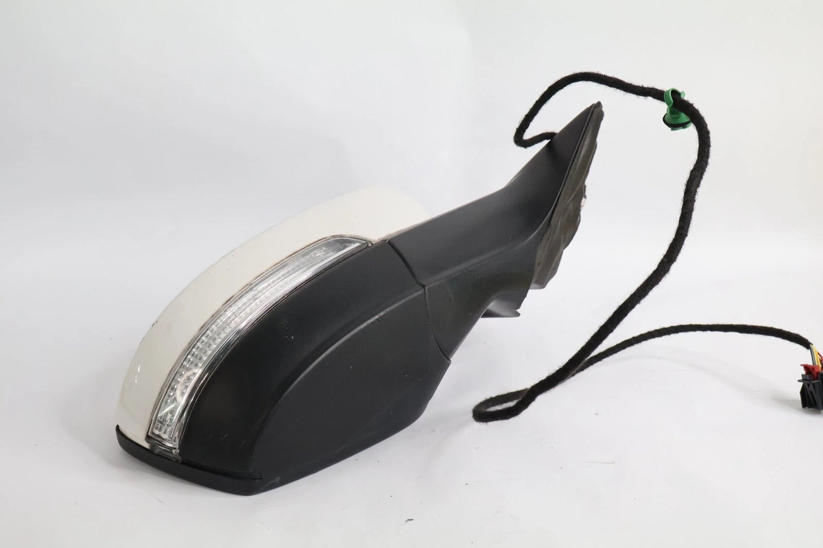 2012-2015 VOLKSWAGEN PASSAT RIGHT SIDE VIEW POWER DOOR MIRROR ASSEMBLY WHITE OEM