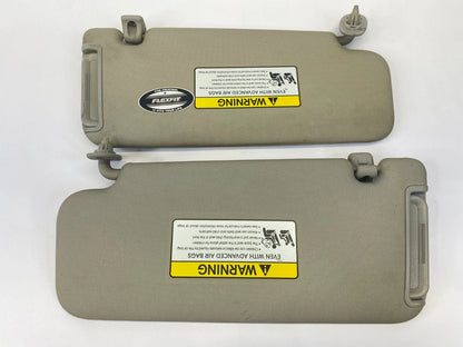 2010-2013 KIA FORTE FRONT LEFT AND RIGHT SUNVISOR SHADE MIRROR PAIR SET OEM