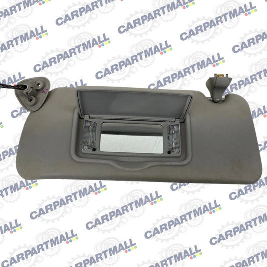 2003-2007 CADILLAC CTS LEFT DRIVER SIDE SUNVISOR SUN VISOR SHADE W ILLUMINATION