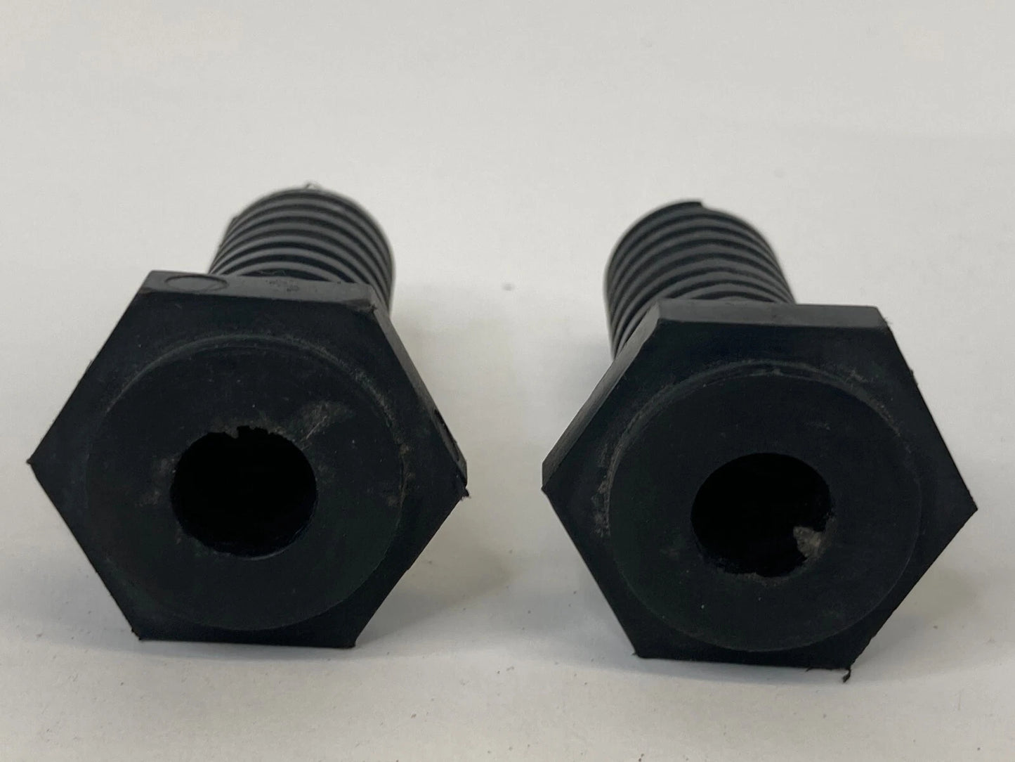 2008-2014 DODGE AVENGER FRONT HOOD BUMPER RUBBER ADJUSTMENT PAIR SET OEM