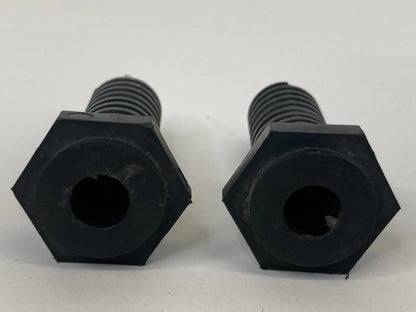 2008-2014 DODGE AVENGER FRONT HOOD BUMPER RUBBER ADJUSTMENT PAIR SET OEM