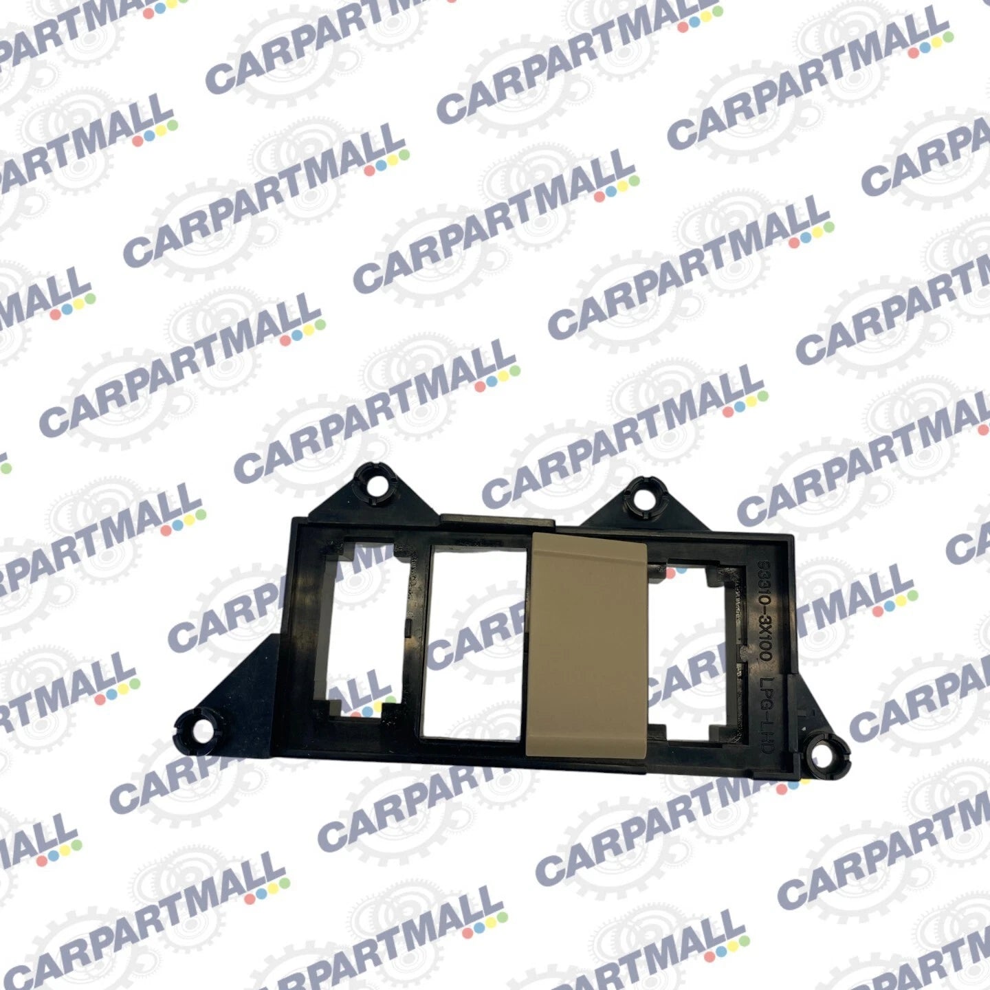 2012-2016 HYUNDAI ELANTRA FRONT LEFT INSTRUMENT PANEL SWITCH BEZEL 93310-3X100