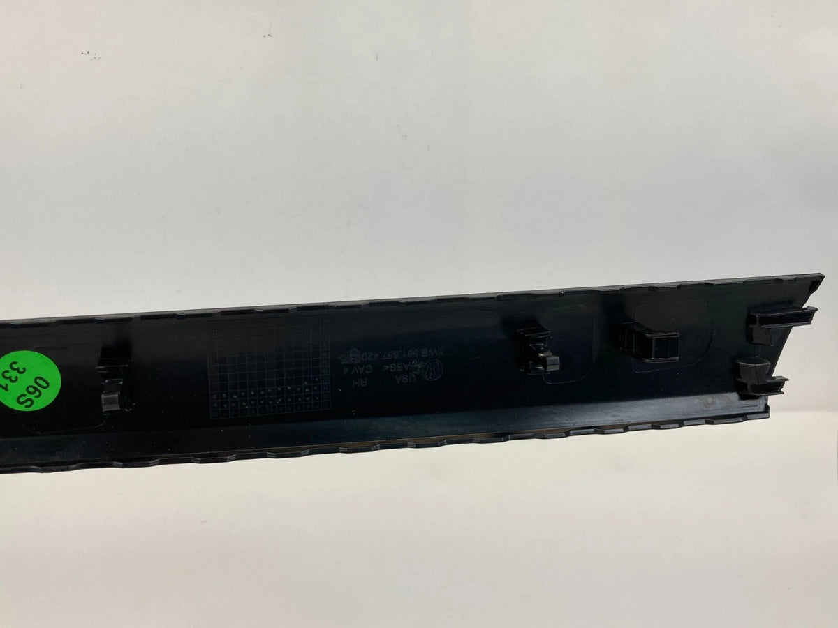 2012-2015 VW VOLKSWAGEN PASSAT REAR RIGHT PASSENGER DOOR PANEL MOLDING BEZEL