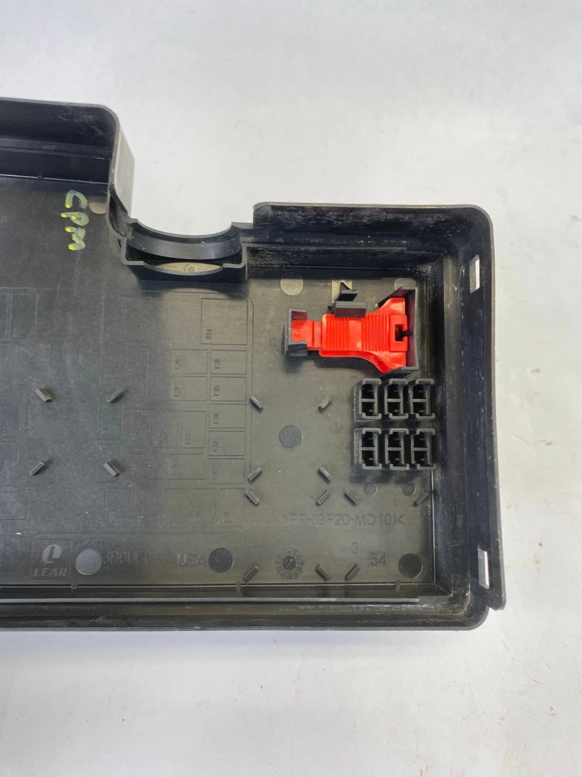 2012-2014 FORD FOCUS ENGINE BAY UNDERHOOD FUSE BOX LID COVER OEM AV6T-14A076-AB