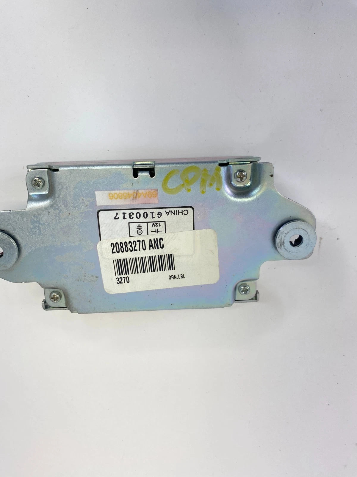 2010-2017 CHEVROLET EQUINOX ACTIVE NOISE CANCELLATION CONTROL MODULE 20883270
