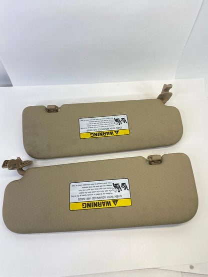 2011-2013 HYUNDAI ELANTRA FRONT LEFT & RIGHT SUNVISOR SUN VISOR SHADE SET OEM
