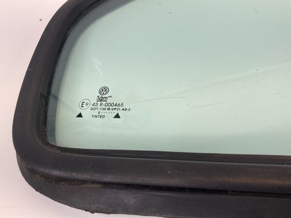 1999-2005 VW Volkswagen Jetta Rear Right Side Quarter Vent Window Glass OEM