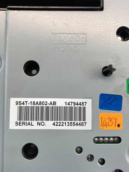 2009 2010 2011 Ford Focus Radio Control Panel Face Plate 9S4T18A802AB OEM