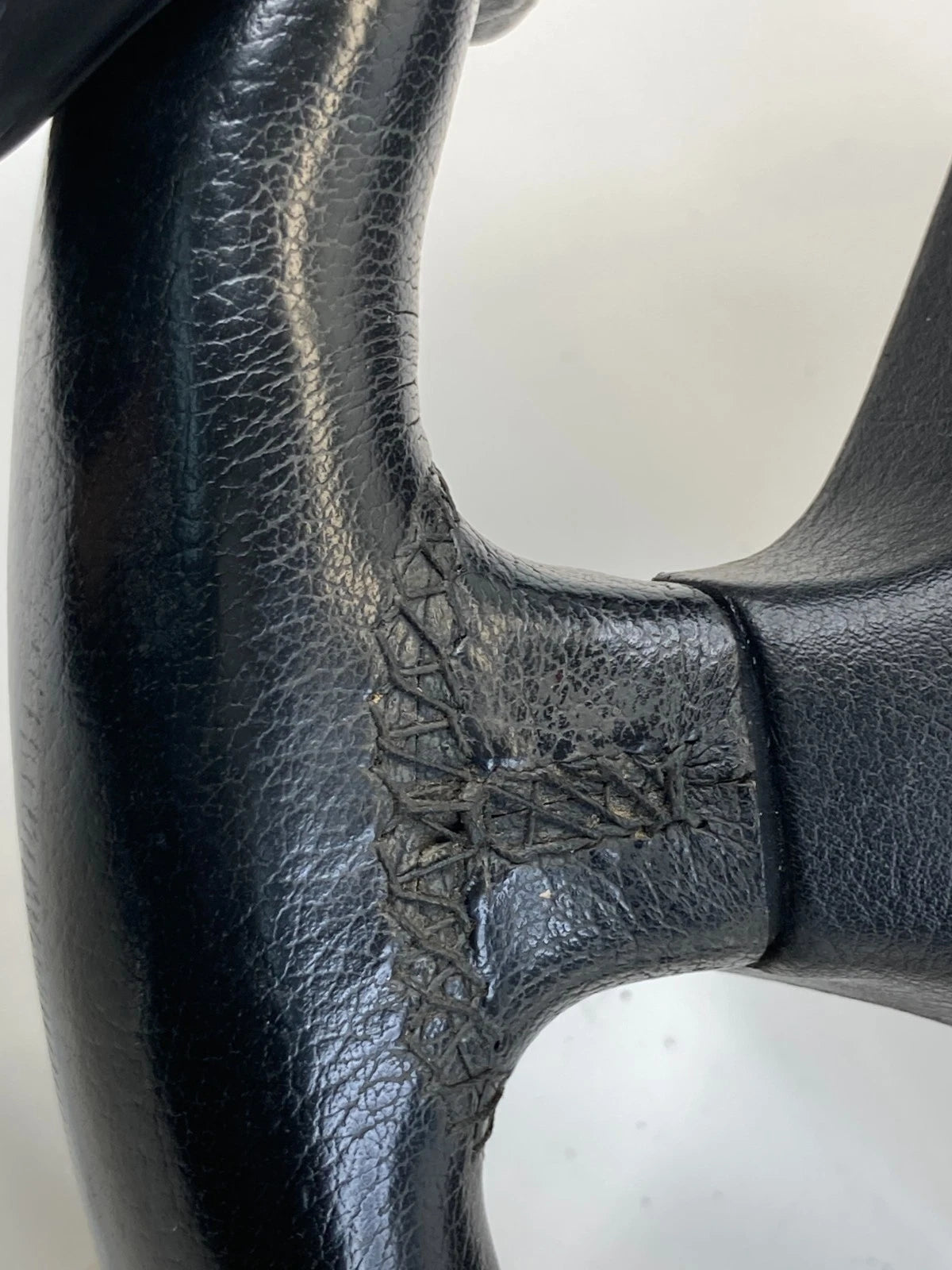 99 00 BMW 323I 328I 2000 328CI BLACK LEATHER STEERING WHEEL ASSEMBLY OEM