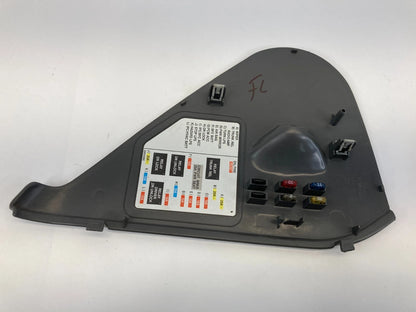 02-05 PONTIAC GRAND AM FRONT LEFT SIDE DASH FUSE BOX END CAP TRIM COVER 22618851