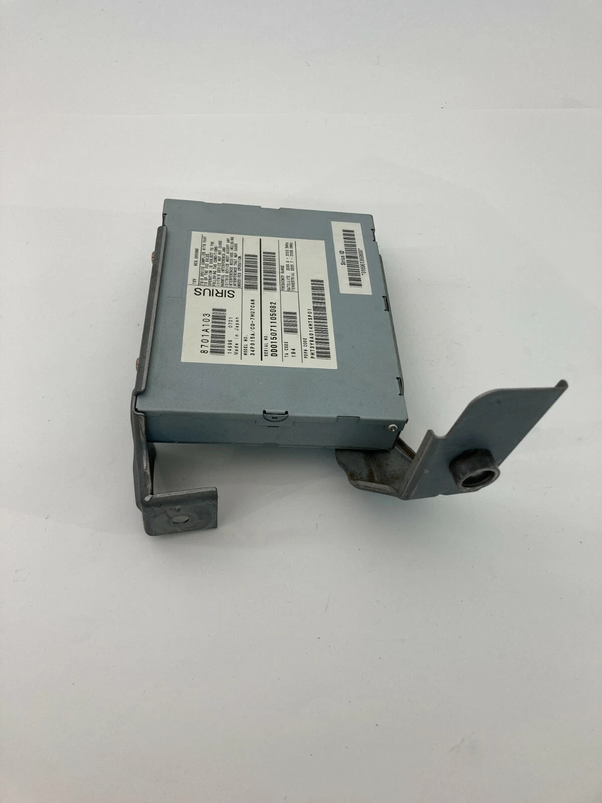 2007 MITSUBISHI OUTLANDER RADIO RECEIVER SATELLITE CONTROL MODULE 8701A103 OEM