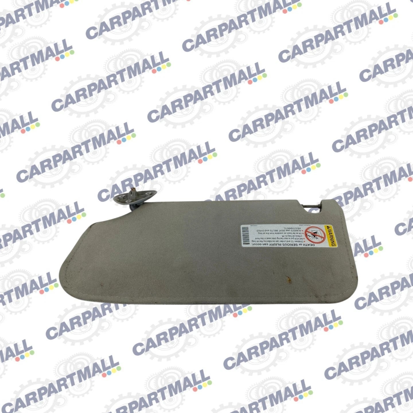 1998-2003 CHEVY S10 STANDARD CAB RIGHT PASSENGER SUNVISOR SUN VISOR SHADE CLOTH
