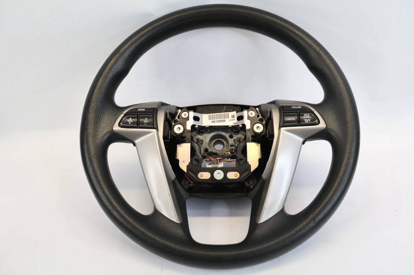 2008-2012 HONDA ACCORD SEDAN STEERING WHEEL W/ CRUISE & AUDIO CONTROL SWITCH OEM