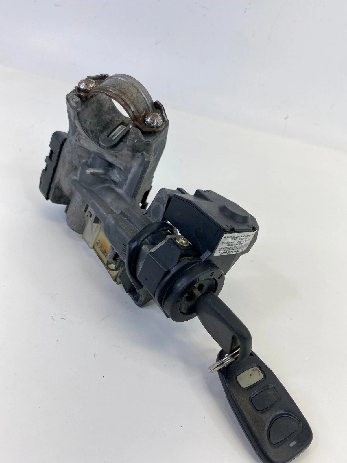 03-05 HONDA CIVIC AUTOT IGNITION SWITCH LOCK CYLINDER & KEY 39730-S3V-A01 OEM