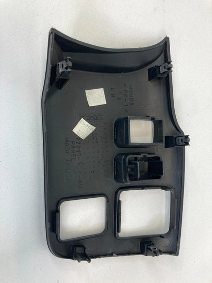 99-04 HONDA ODYSSEY LEFT DRIVER SIDE DASH MIRROR BEZEL TRIM PANEL 77210-S0X-A0