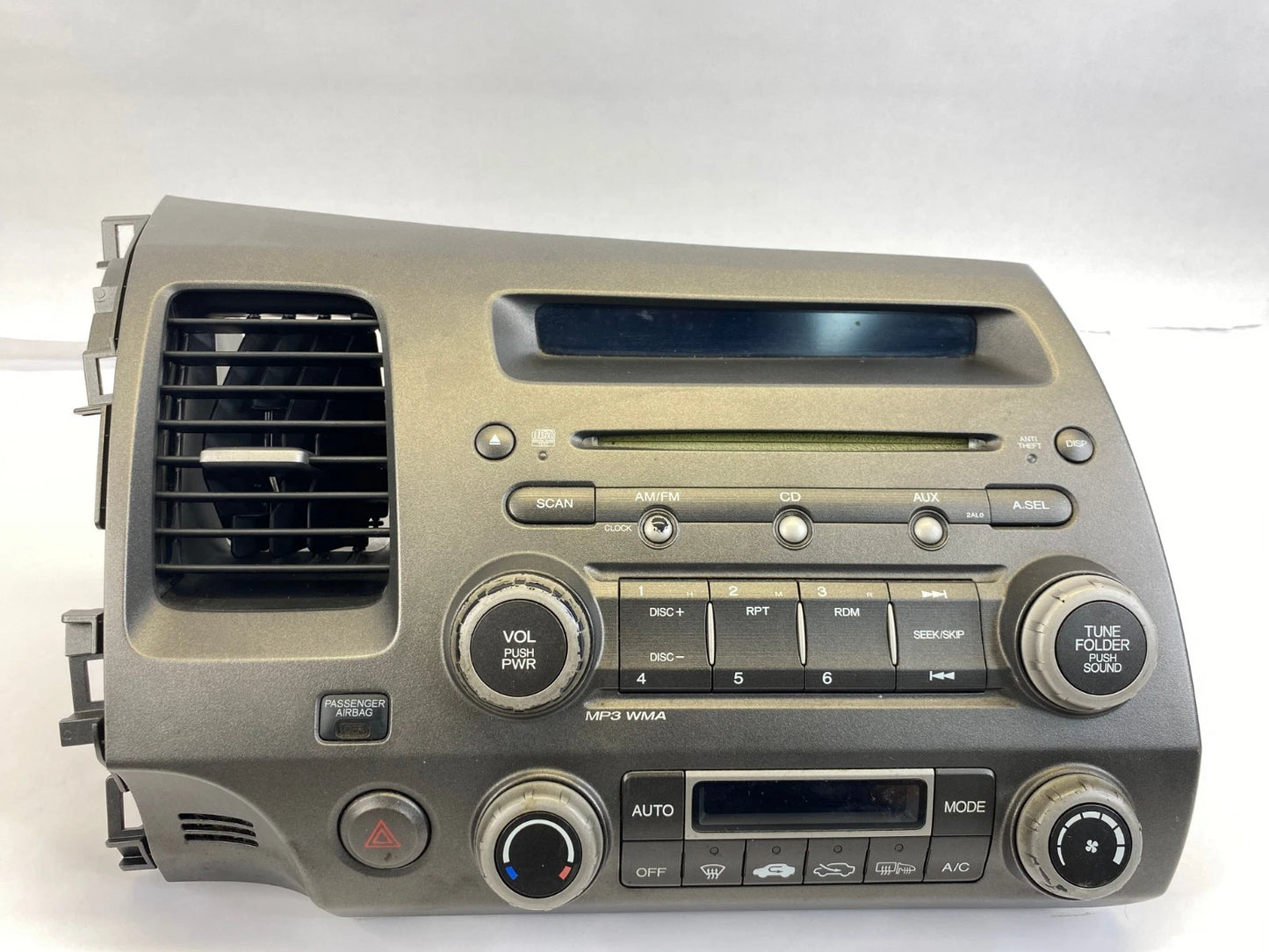 2009-2011 HONDA CIVIC DASH RADIO CD RECEIVER FRONT OEM FACTORY 39100-SNA-A611-M1