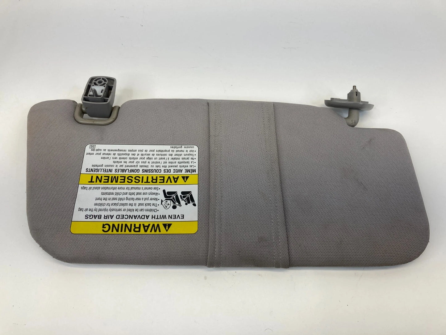 2006 2007 2008 SUBARU FORESTER ROOF LEFT SUNVISOR DRIVER SUN VISOR SHADE OEM