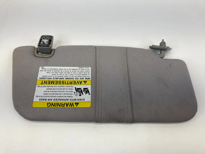 2006 2007 2008 SUBARU FORESTER ROOF LEFT SUNVISOR DRIVER SUN VISOR SHADE OEM
