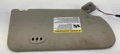 2009-2012 FORD FLEX LEFT & RIGHT SIDE SUN VISOR SHADE SET PAIR W/ MIRROR OEM