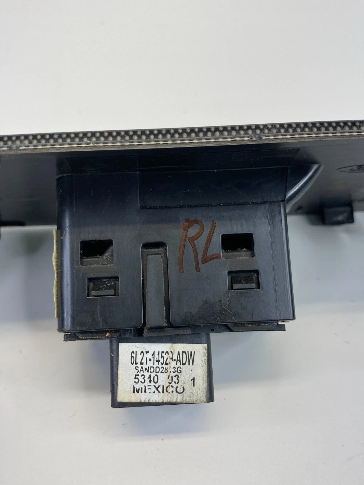 2006-2010 FORD EXPLORER RL REAR LEFT DOOR WINDOW SWITCH BEZEL OEM 6L2T-14529-ADW