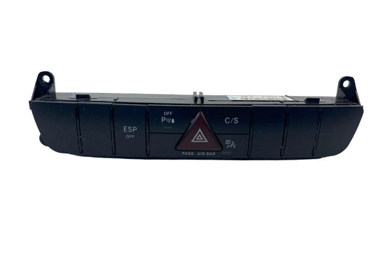 2007-2010 MERCEDES-BENZ R350 DASH HAZARD LIGHT CONTROL SWITCH BUTTON A2518704310
