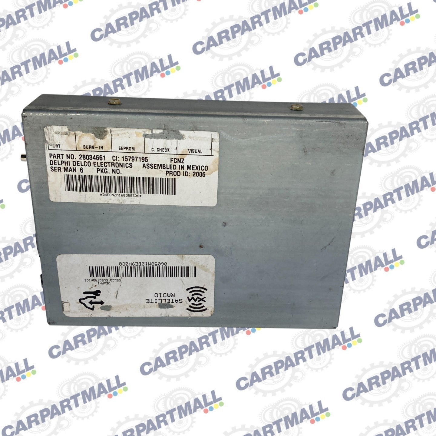 2007-2014 GMC Yukon Satellite Radio Receiver Control Module Unit 28034661 OEM