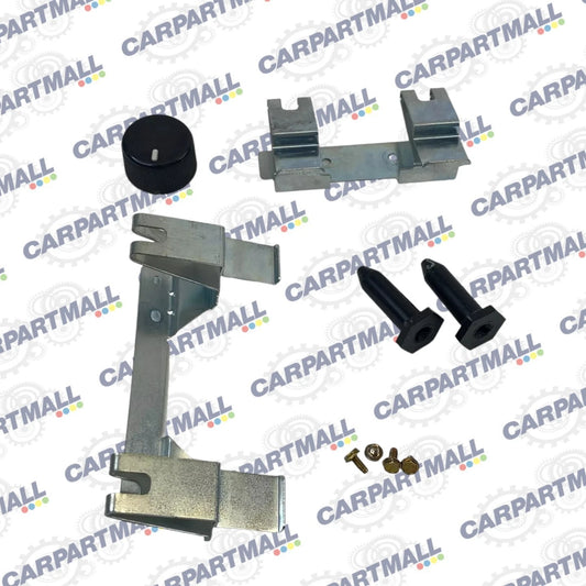 00 01 BUICK LESABRE RADIO VOLUME KNOB BUTTONS & SUPPORT BRACKETS MOUNT SET OEM