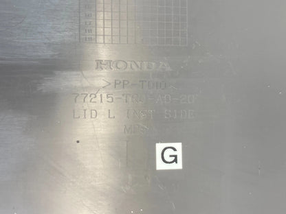 12 HONDA CIVIC SDN DASH LEFT DRIVER END CAP COVER PANEL TRIM BEZEL 77215-TR0-A0