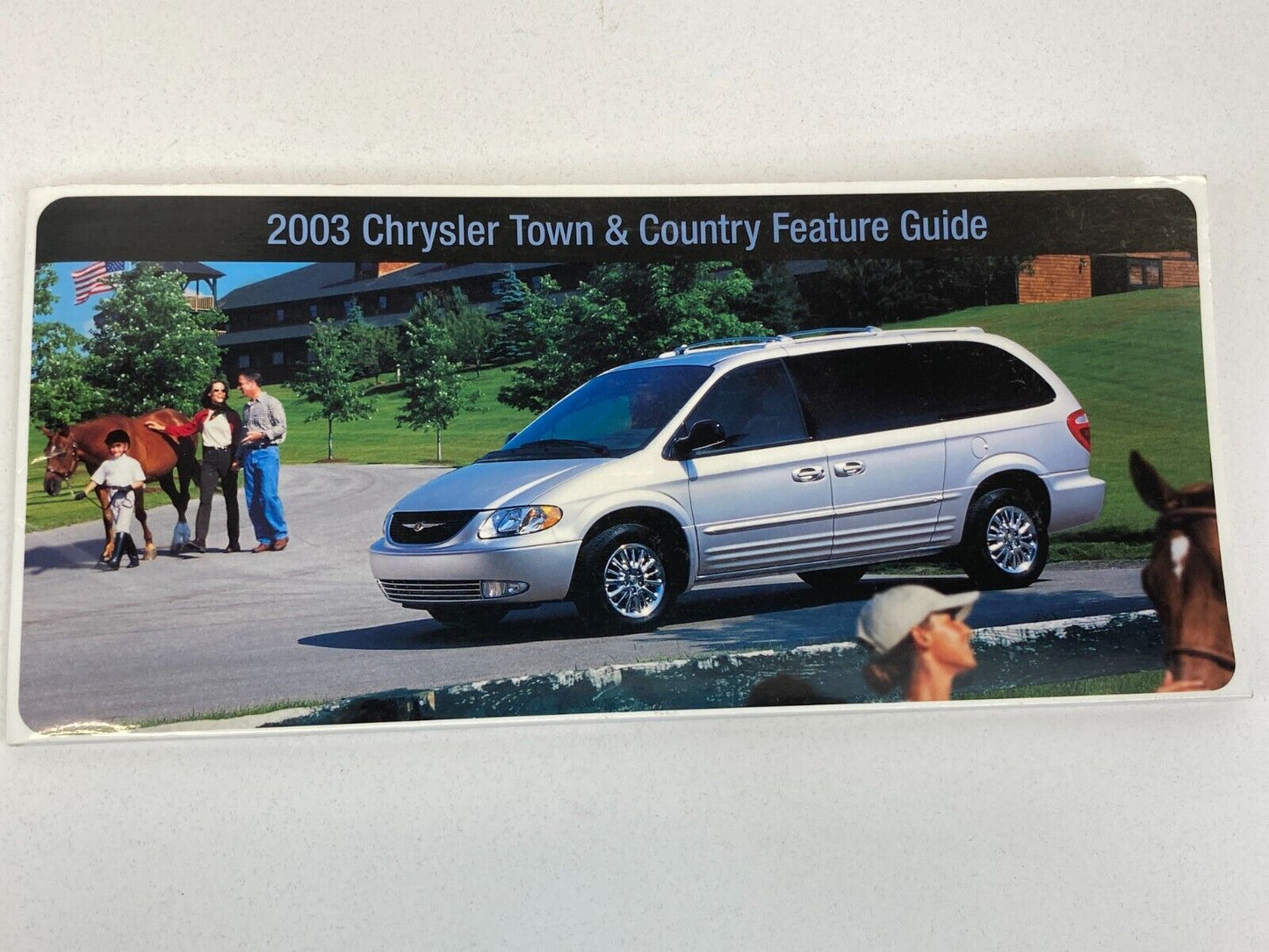 2003 Chrysler Town & Country Owner's Manual Guide Warranty Information w/ Case