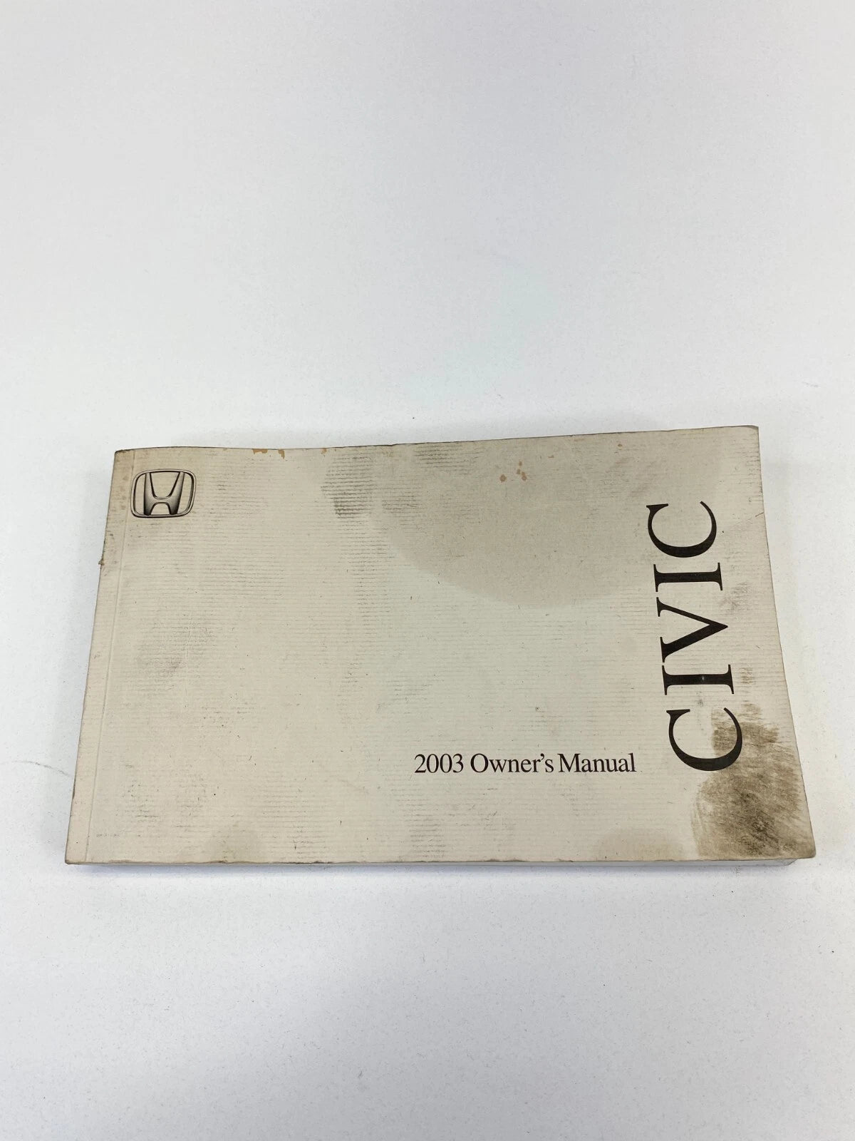 2003 03 HONDA CIVIC COUPE 2-DR OWNERS MANUAL GUIDE BOOK OEM