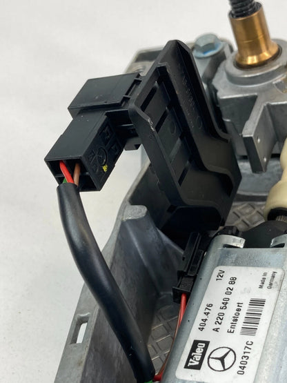 03-09 MERCEDES-BENZ E320 GEAR STEERING COLUMN ADJUSTMENT MOTOR 2205400288 OEM