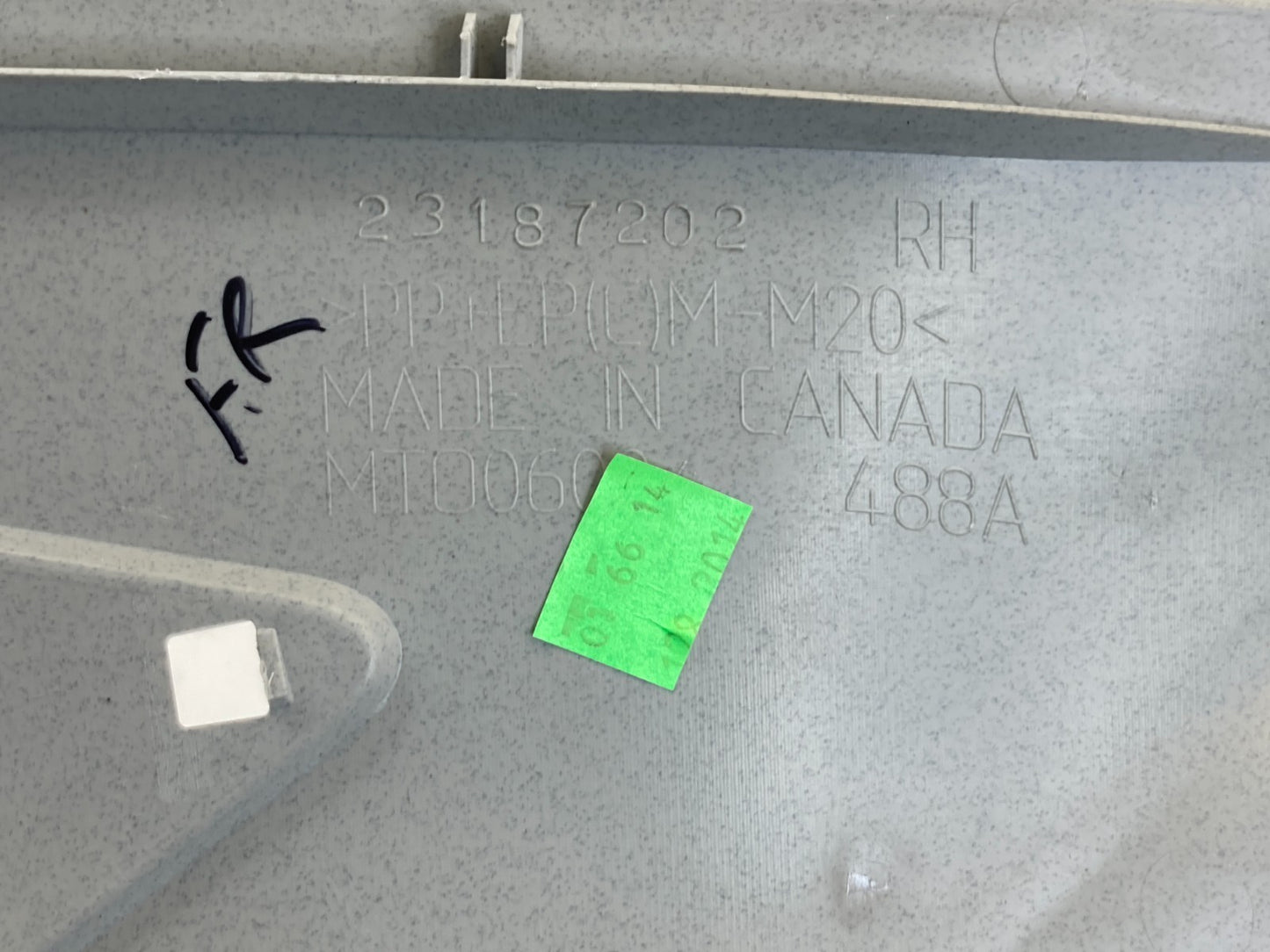 2010-2017 Chevrolet Equinox Front Right Passenger A-Pillar Trim 23187202 OEM