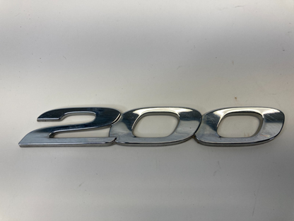2015-2017 Chrysler 200 SEDAN Rear Deck Lid Emblem Nameplate OEM