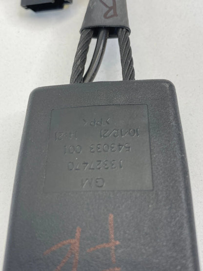 2011 BUICK REGAL FRONT RIGHT PASSENGER SEAT BELT BUCKLE END 13327470 OEM