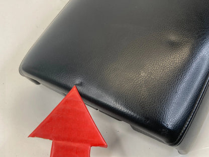 2009-2014 NISSAN MURANO CENTER CONSOLE LID ARM REST ARMREST LEATHER BLACK