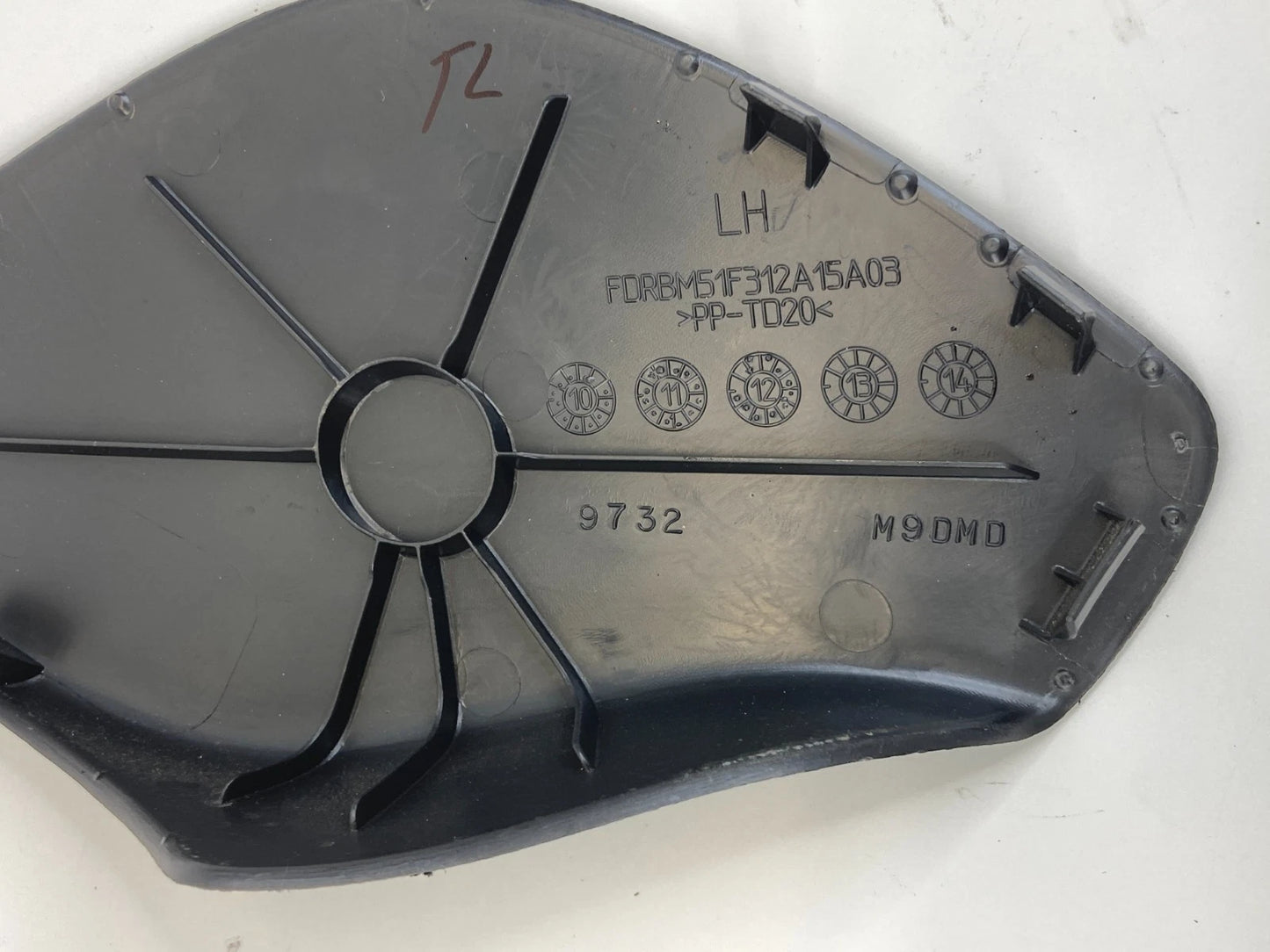 2012-2018 FORD FOCUS REAR LEFT SIDE TAIL LIGHT ACCESS COVER BM51F312A15A0 OEM