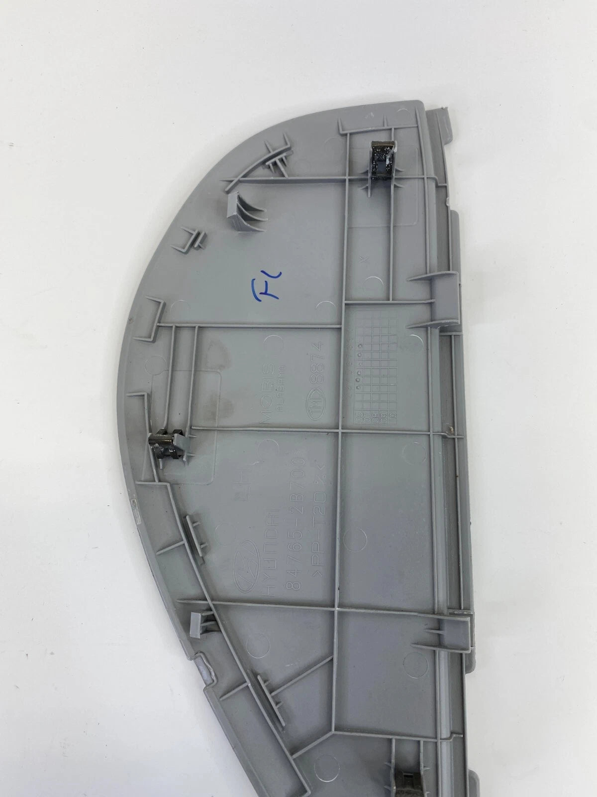 2007-2009 HYUNDAI SANTA FE FRONT LEFT SIDE DASH END CAP COVER 84765-2B700 OEM