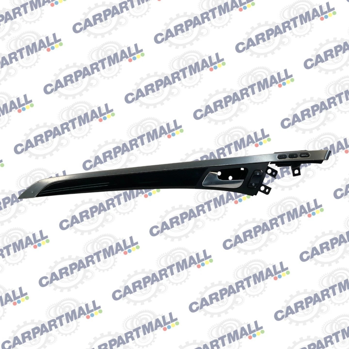 04-08 Acura TL Front Left Inner Door Handle w Trim Panel Molding 83550SEPAA01026