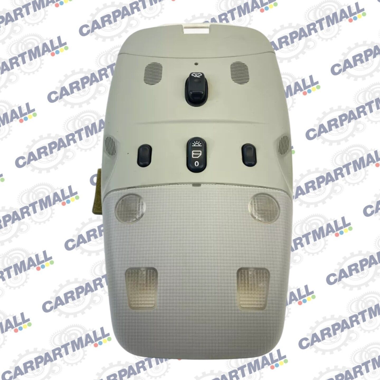 2003-2011 Saab 9-3 93 Roof Overhead Console Dome Map Light Lamp w Sunroof Switch